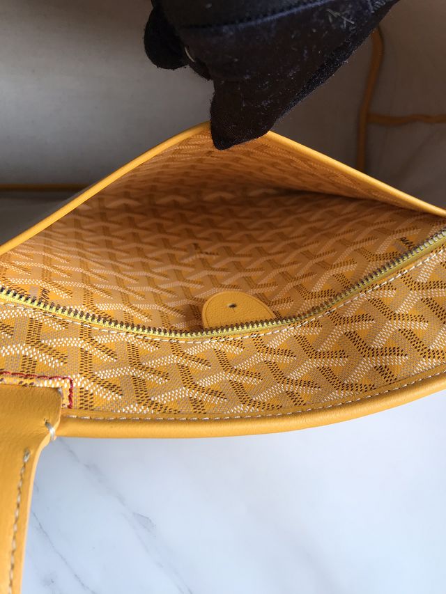 Goyard original canvas artois mm handbag GY0130 yellow