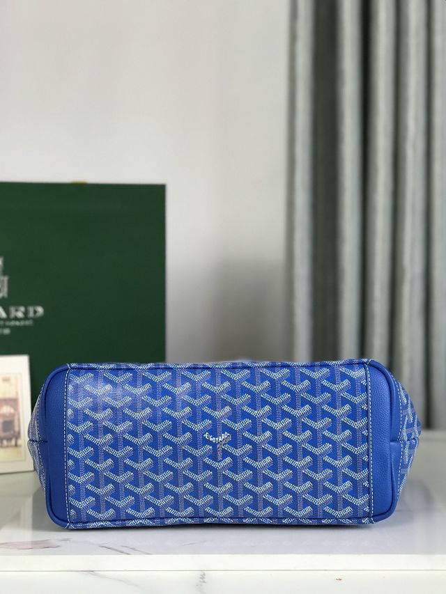 Goyard original canvas artois pm handbag GY0128 blue