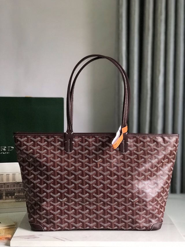 Goyard original canvas artois pm handbag GY0128 bordeaux