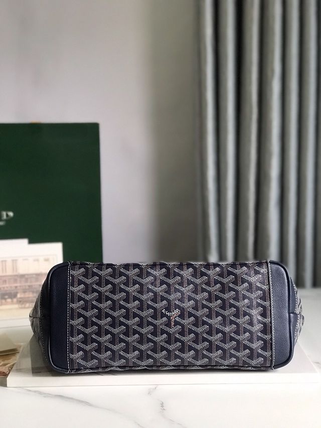 Goyard original canvas artois pm handbag GY0128 dark blue