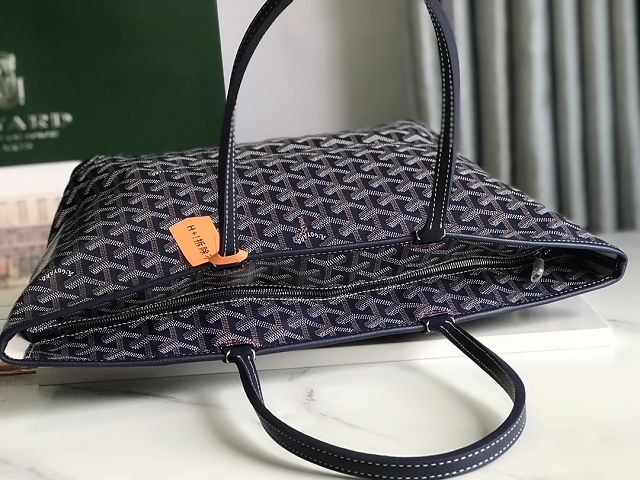 Goyard original canvas artois pm handbag GY0128 dark blue