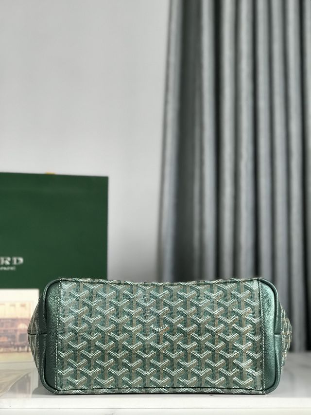 Goyard original canvas artois pm handbag GY0128 pearly green