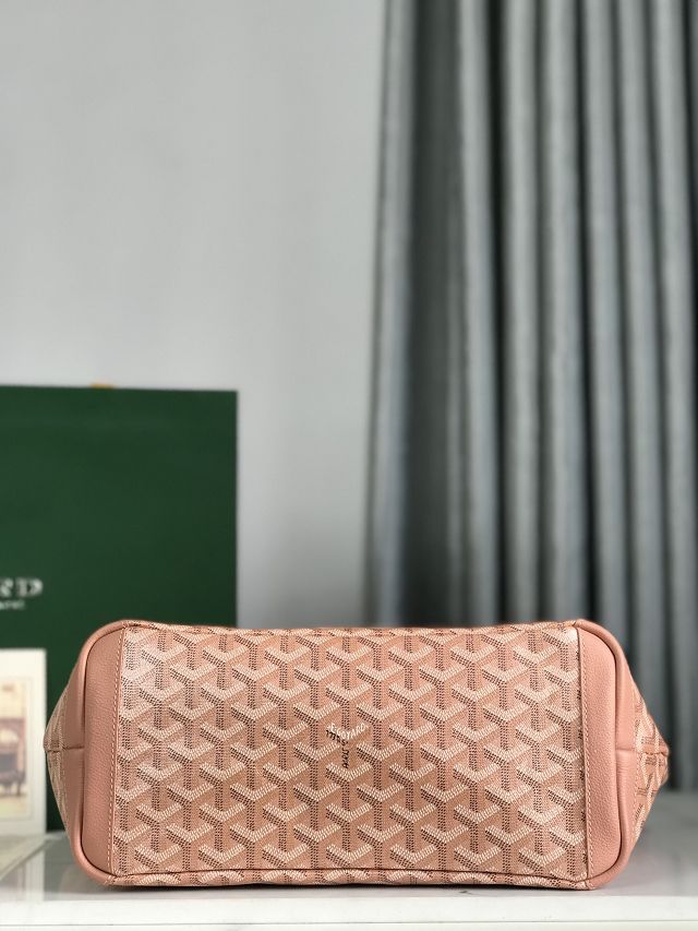 Goyard original canvas artois pm handbag GY0128 pearly pink