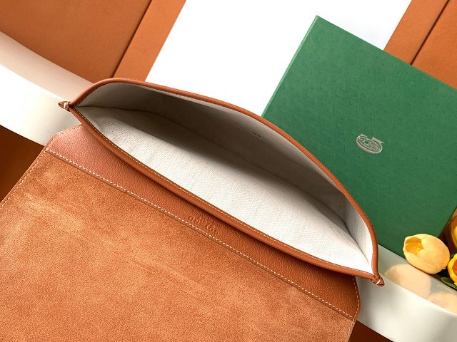 Goyard original canvas coursier messenger bag GY0126 brown