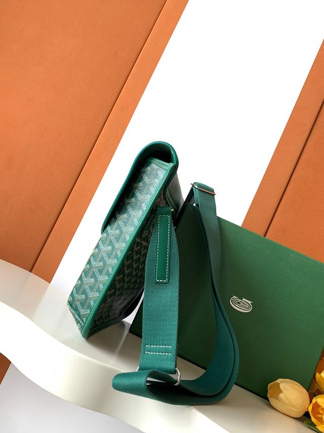 Goyard original canvas coursier messenger bag GY0126 green
