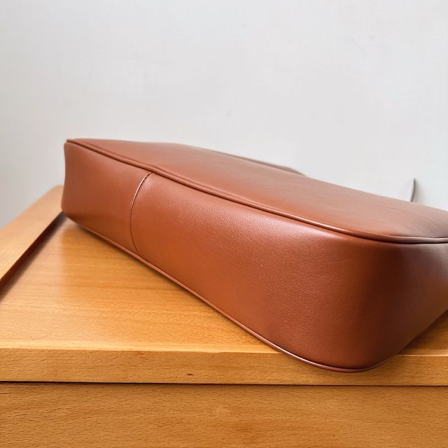 Celine original calfskin medium camille 16 soft bag 119563 brown