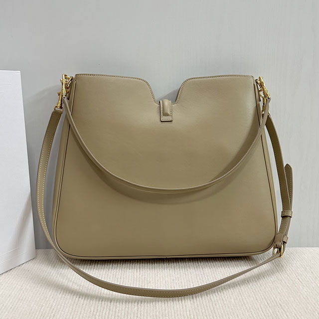 Celine original calfskin medium camille 16 soft bag 119563 taupe