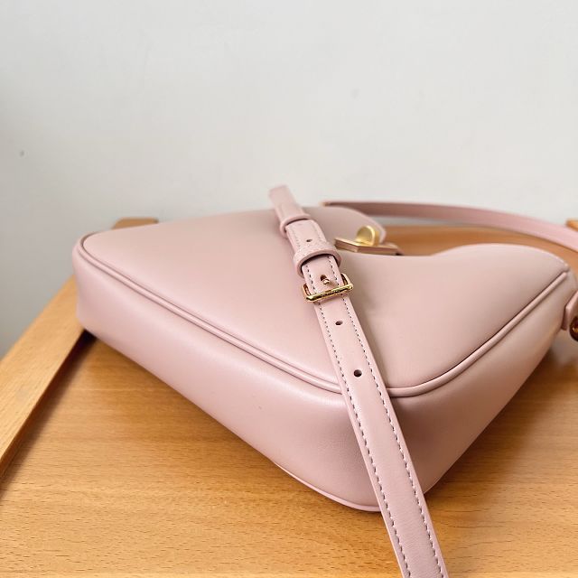 Celine original calfskin small camille 16 soft bag 120693 pink