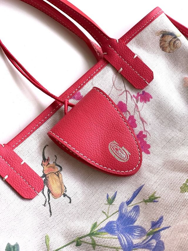 Goyard original canvas anjou mini bag GY0131 fuchsia