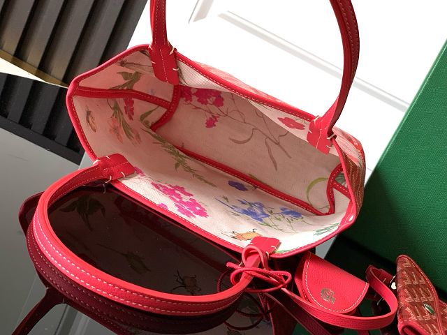 Goyard original canvas anjou mini bag GY0131 fuchsia