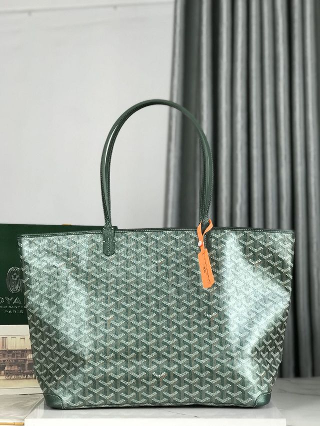 Goyard original canvas artois mm handbag GY0130 pearly green