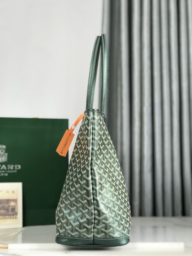Goyard original canvas artois mm handbag GY0130 pearly green
