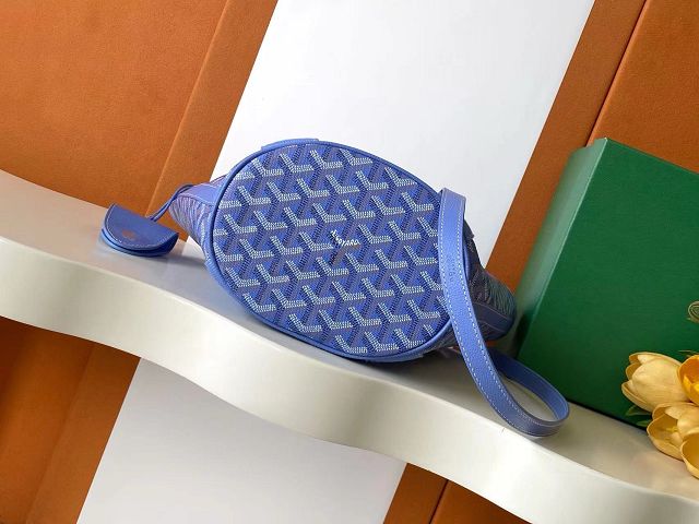 Goyard original canvas belharra small tote bag GY0115 iris
