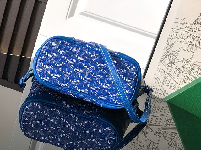 Goyard original canvas beluga mini bag GY0132 blue