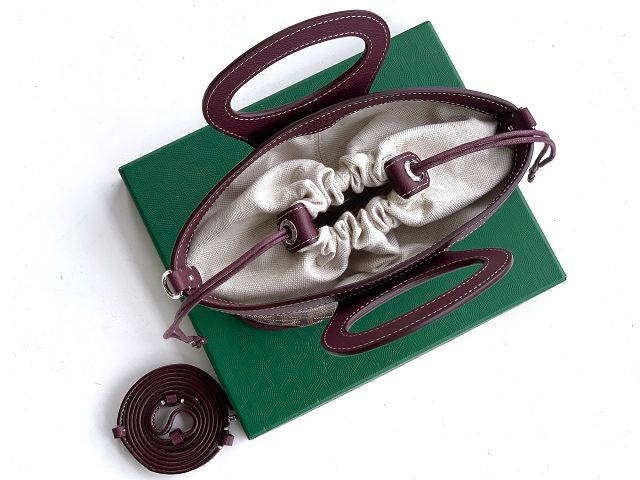 Goyard original canvas beluga mini bag GY0132 bordeaux