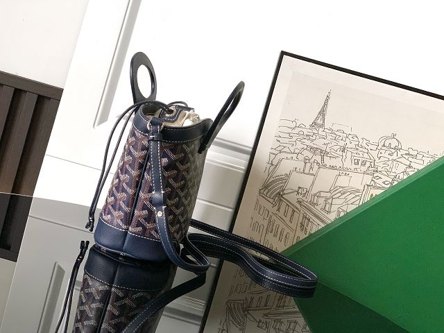 Goyard original canvas beluga mini bag GY0132 dark blue