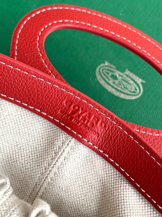 Goyard original canvas beluga mini bag GY0132 red