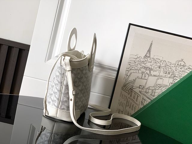 Goyard original canvas beluga mini bag GY0132 white