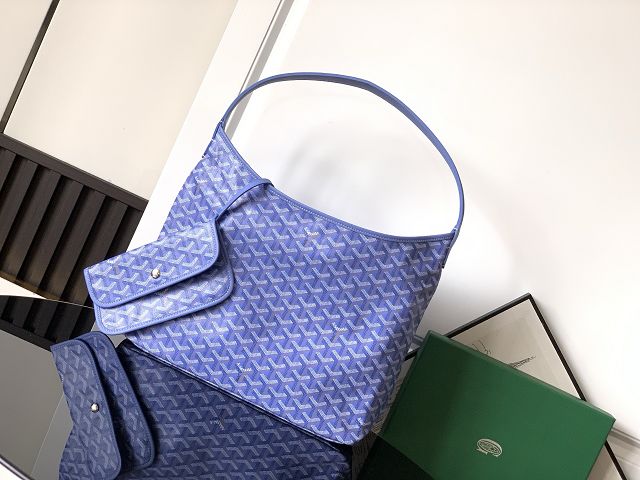 Goyard original canvas boheme hobo bag GY0094 iris