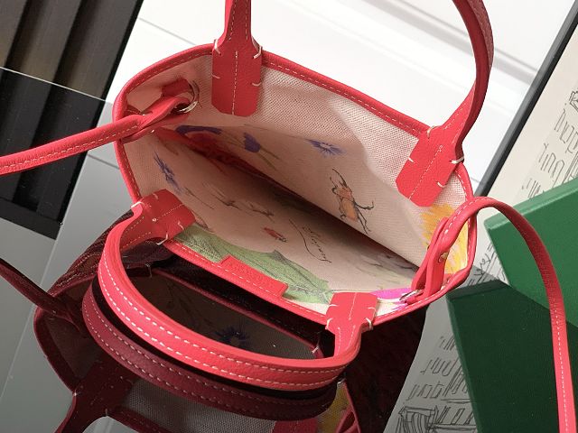 Goyard original canvas poitiers pm bag GY0131 fuchsia