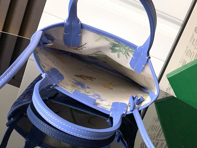 Goyard original canvas poitiers pm bag GY0131 iris