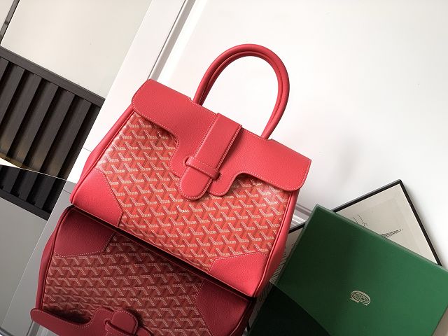 Goyard original canvas saigon tote bag GY0106 fuchsia