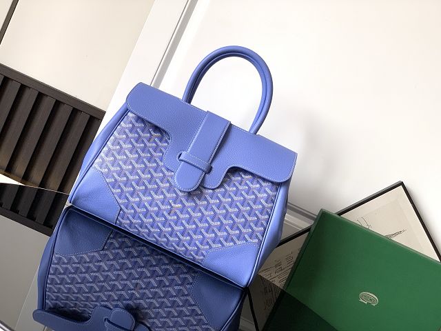 Goyard original canvas saigon tote bag GY0106 iris