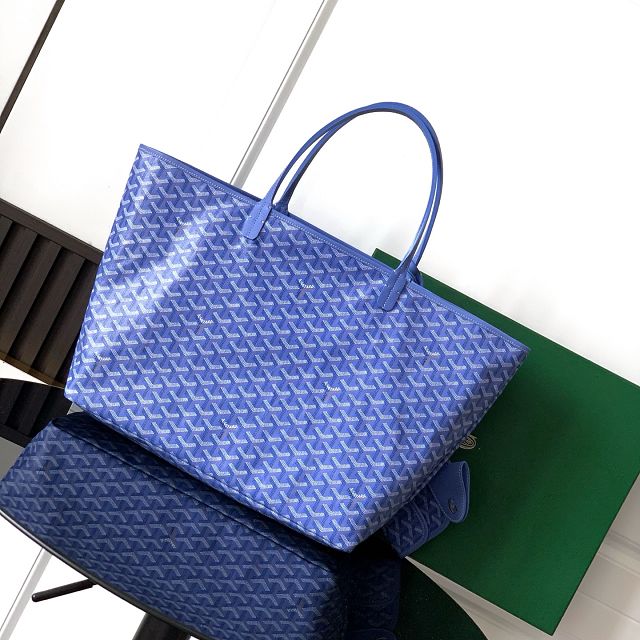 Goyard original canvas saint louis GM bag GY0083 iris