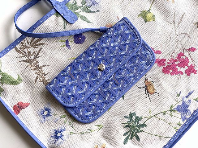 Goyard original canvas saint louis GM bag GY0083 iris