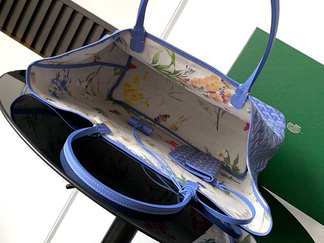 Goyard original canvas saint louis GM bag GY0083 iris