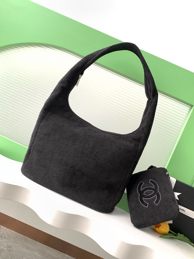 CC original cotton coco beach tote bag AS7566 black