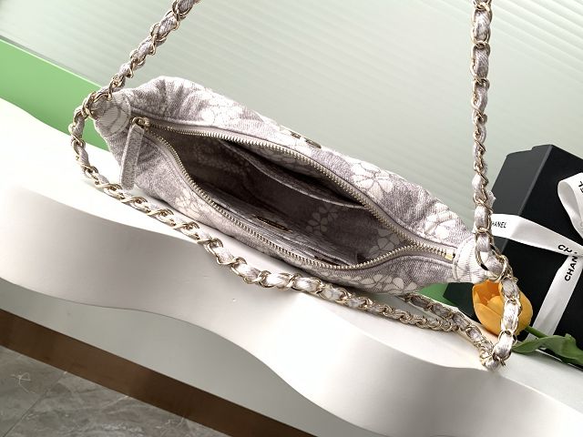 CC original denim large hobo bag AS5431 grey