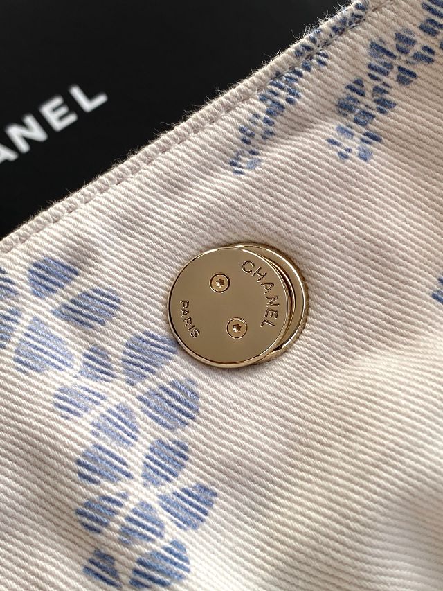 CC original denim shopping bag AS5429 blue