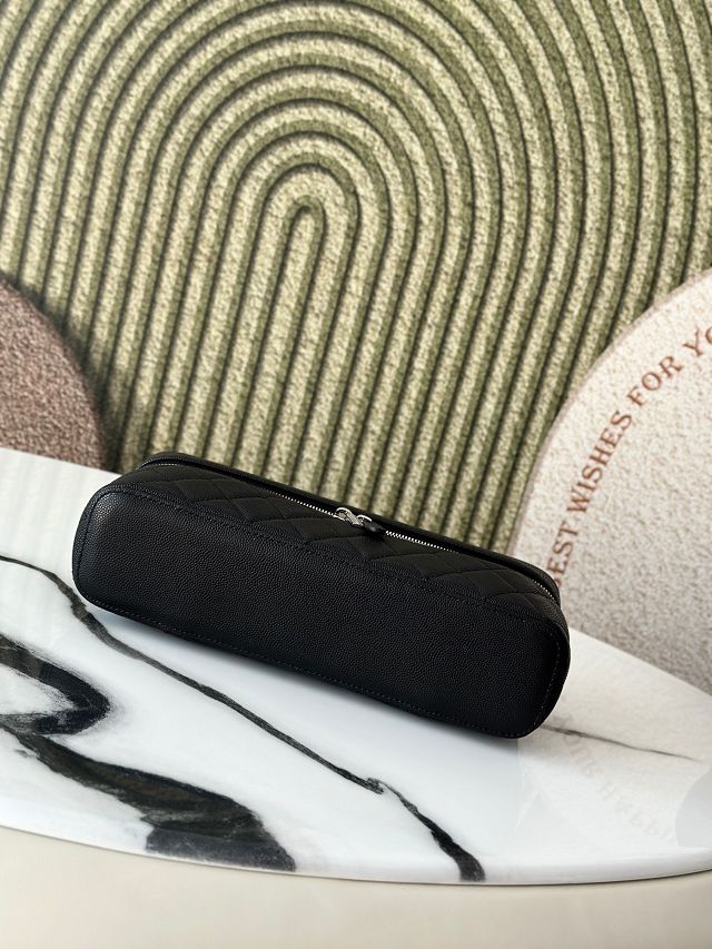 CC original grained calfskin vanity A31108 black