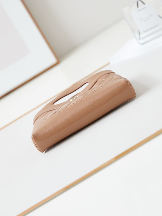 CC original lambskin nano 31 bag AS3656 apricot