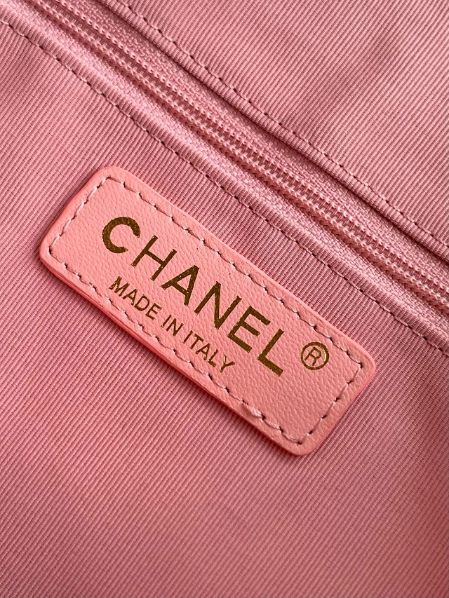 CC original raffia small shopping bag AS3251 apricot