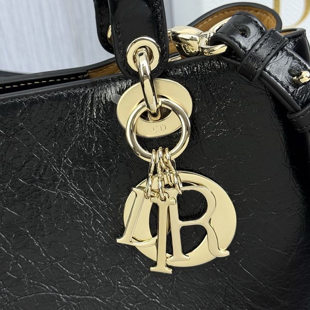 Dior original aged calfskin medium toujours bag M2833 black