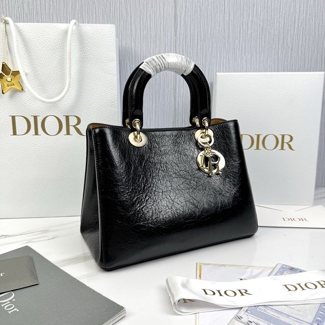 Dior original aged calfskin medium toujours bag M2833 black