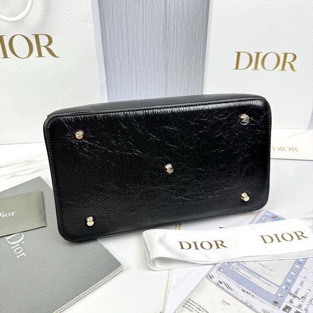 Dior original aged calfskin medium toujours bag M2833 black