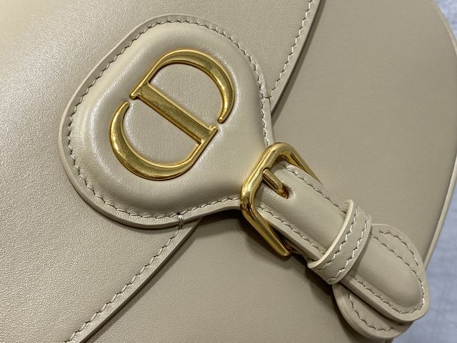 Dior original box calfskin medium bobby bag M9319 beige