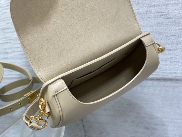 Dior original box calfskin medium bobby bag M9319 beige