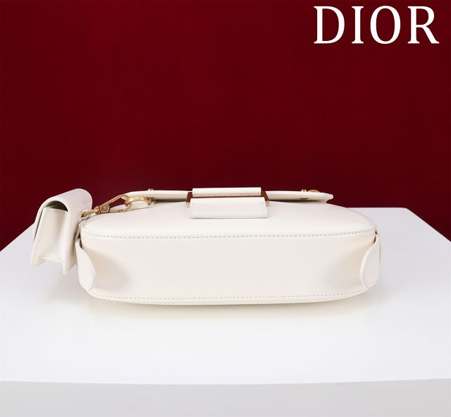 Dior original calfskin small streetchic bag M3913 white