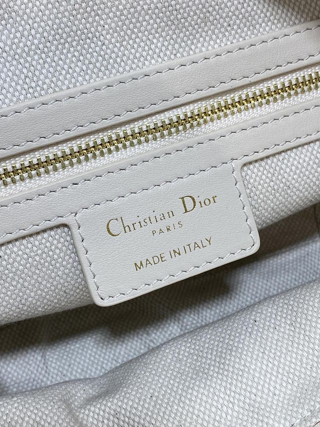 Dior original cotton small D-Journey bag M2416 blue