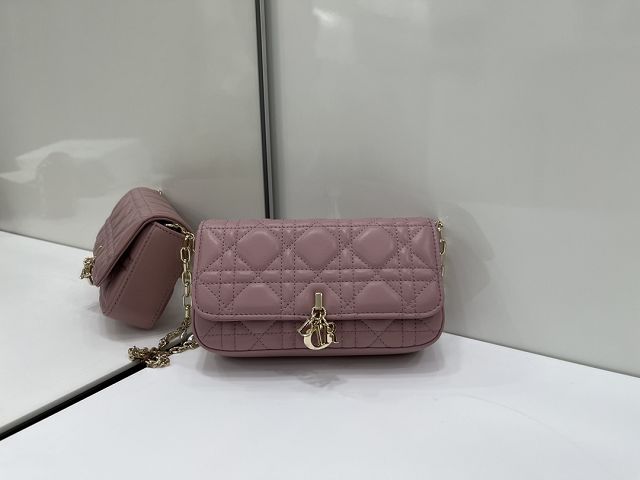 Dior original lambskin talk phone pouch S0977