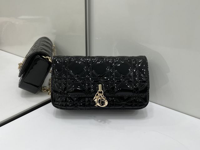 Dior original lambskin talk phone pouch S0977
