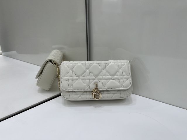 Dior original lambskin talk phone pouch S0977