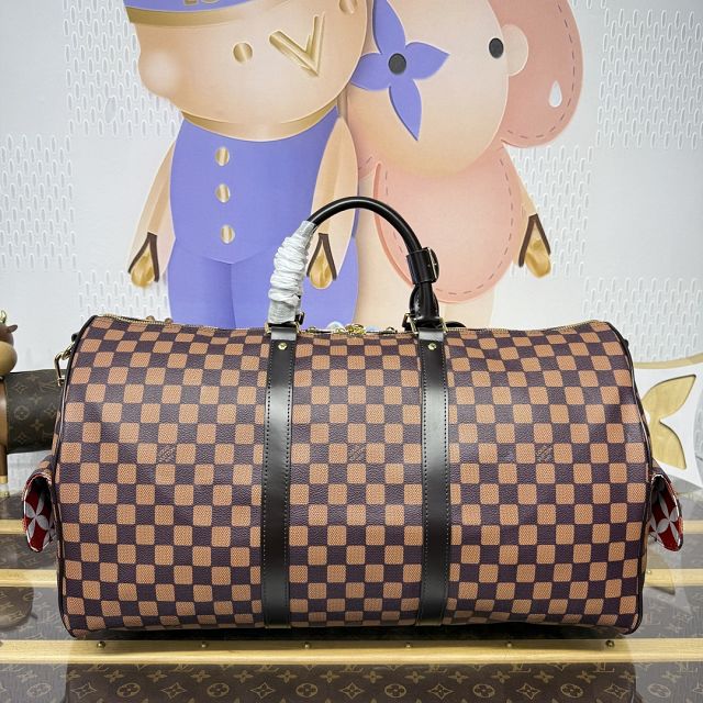 Louis vuitton origianl damier ebene keepall 50 N40799