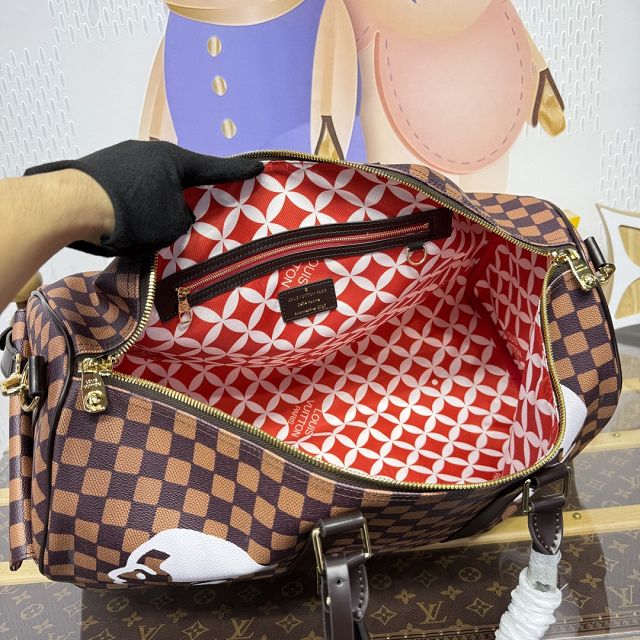 Louis vuitton origianl damier ebene keepall 50 N40799