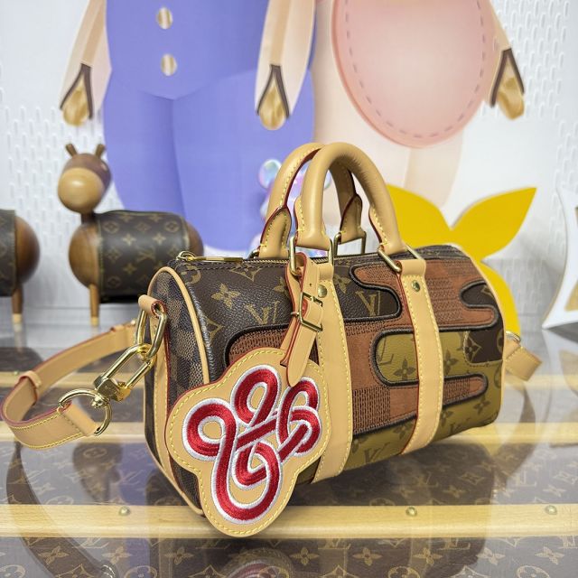 Louis vuitton original monogram canvas keepall 25 M15428