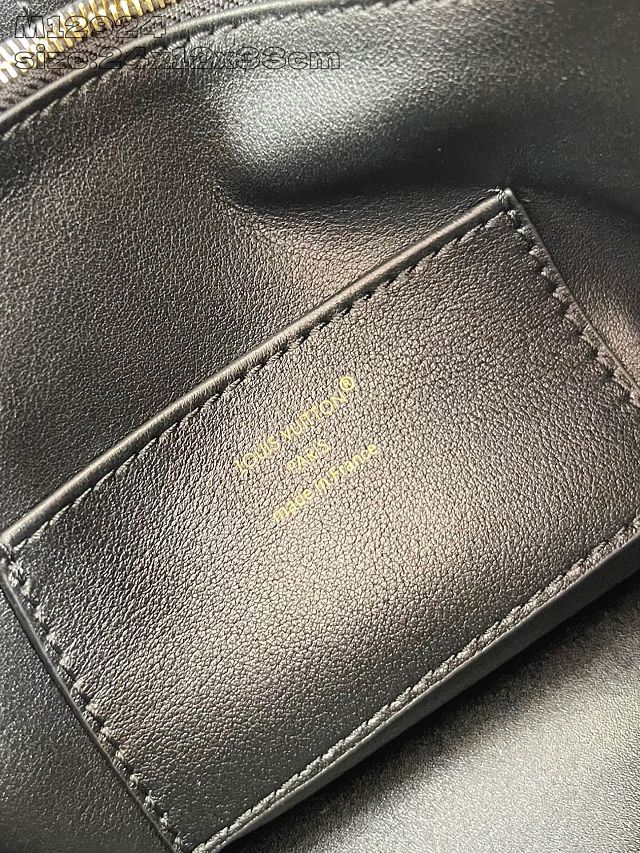 Louis vuitton original calfskin capucines MM souple M12927 black